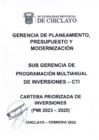 Vista preliminar de documento  4.- Cartera Priorizada de Inversiones