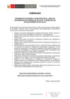 Vista preliminar de documento Comunicado N°06 Sobre Información Sugerida a Registrar en el Libro de Ocurrencias