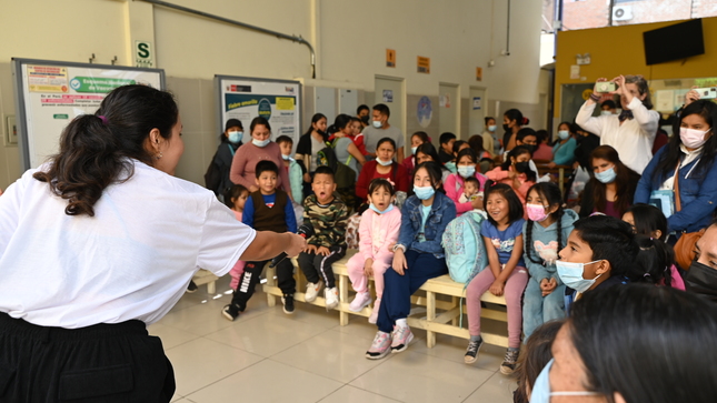 INSN: Inauguran módulo de cuentos infantiles que enriquecerá el tiempo de espera de los niños