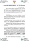 Vista preliminar de documento RESOLUCIÓN ADMINISTRATIVA Nº 004-2022-ENSABAP