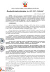 Vista preliminar de documento RESOLUCION ADMINISTRATIVA Nº 007-2021-ENSABAP