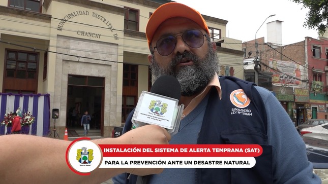 Este importante anuncio fue realizado por el especialista de la Sub-gerencia de Gestión de Riesgos de Desastres, Miguel Antonio Cabanillas Peso.
