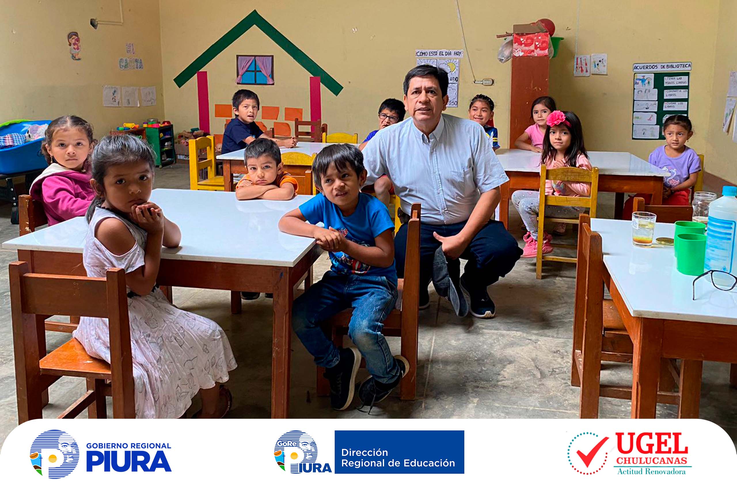 Visita a Instituciones Educativas del Centro Poblado San Jorge