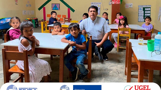 Visita a Instituciones Educativas del Centro Poblado San Jorge