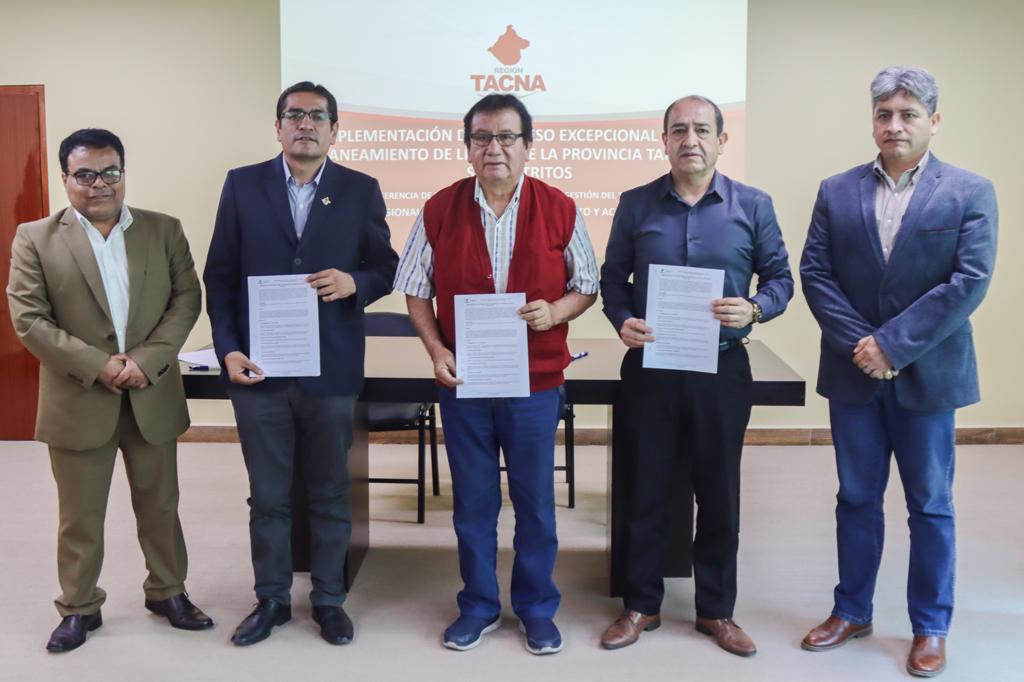 Sanearán límites de la provincia de Tarata y sus distritos