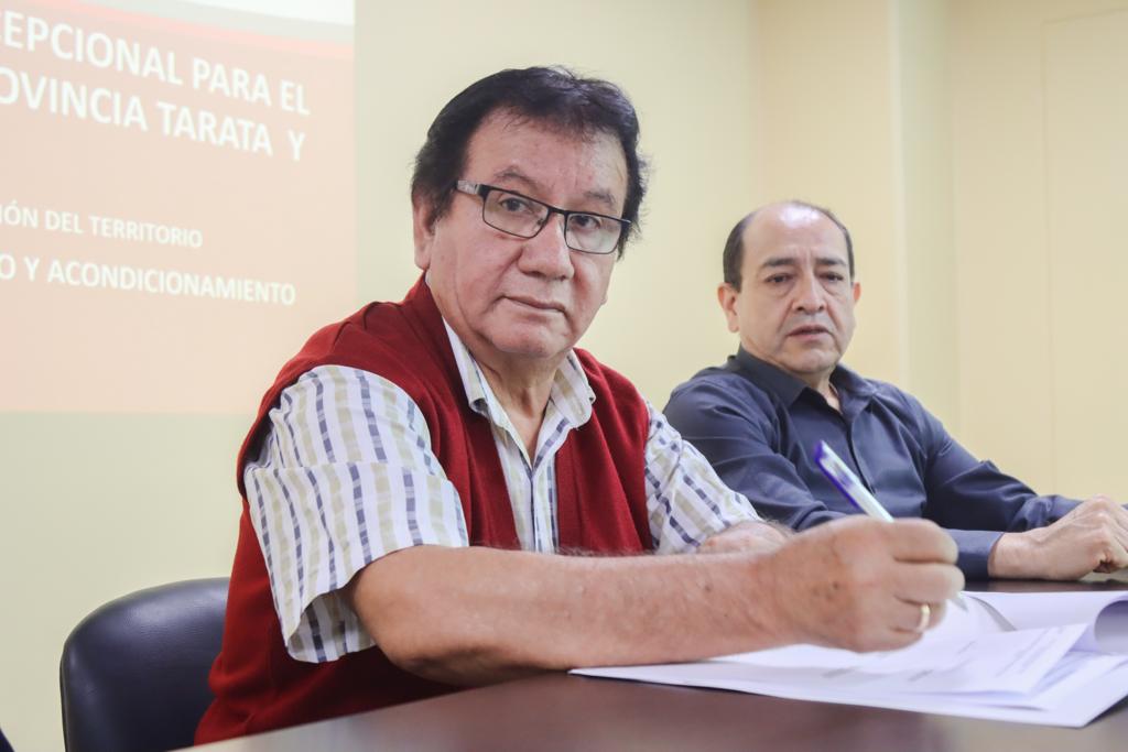 Sanearán límites de la provincia de Tarata y sus distritos