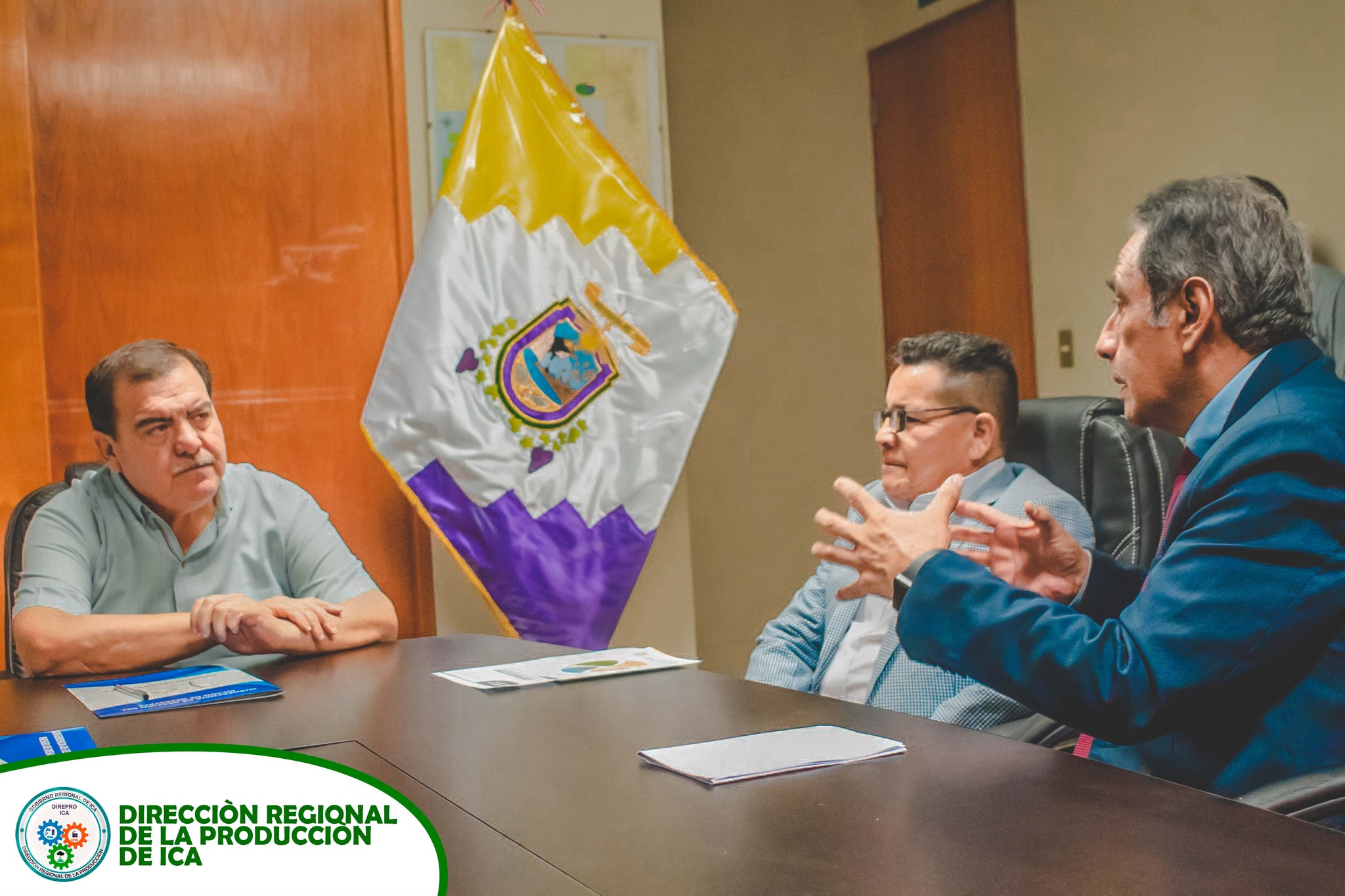 La Suscripción del Convenio de Cooperación Insterinstitucional entre la Sociedad Nacional de Industria y el GORE ICA.