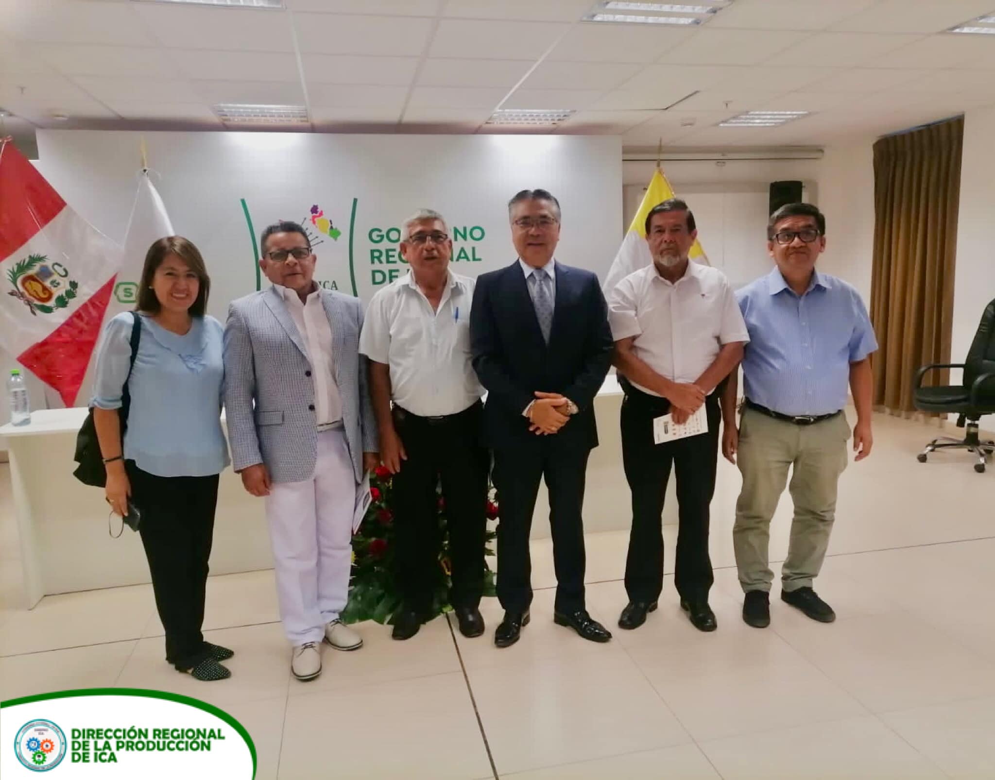 La Suscripción del Convenio de Cooperación Insterinstitucional entre la Sociedad Nacional de Industria y el GORE ICA.