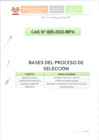 Vista preliminar de documento BASES DEL PROCESO DE SELECCION CAS 005-2023-MPA