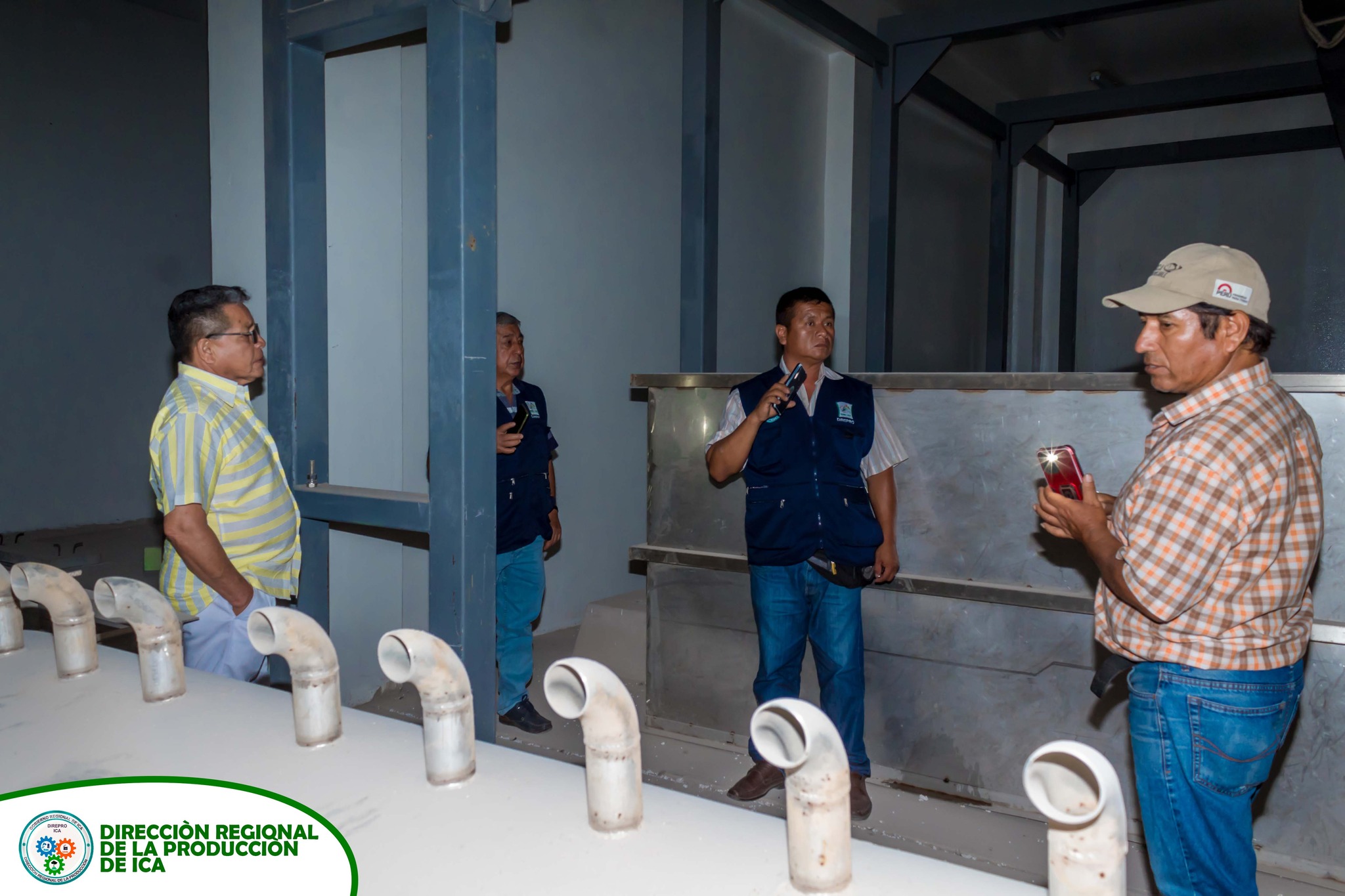 La DIREPRO ICA , inspecciona los avances de la obra "Infraestructura Pesquera Artesanal I.P.A. del Puerto San Juan de Marcona”