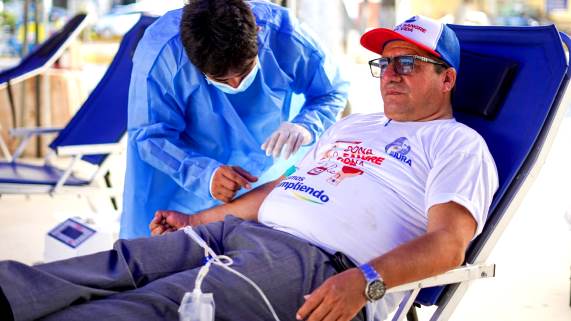 "Dona sangre, dona vida" exhorta a los piuranos a mejorar índices de donación en la región