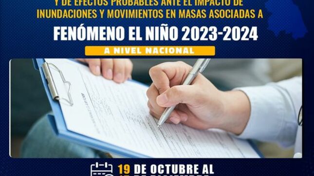 185 encuestadores del CENEPRED iniciarán un trabajo de campo para obtener información sobre la situación de la población y sus viviendas en zonas de muy alto y alto riesgo. Todos los cajamarquinos colaboremos para que ellos puedan cumplir con el objetivo. 
¡Apóyanos informando a la población sobre el trabajo que realizarán!
