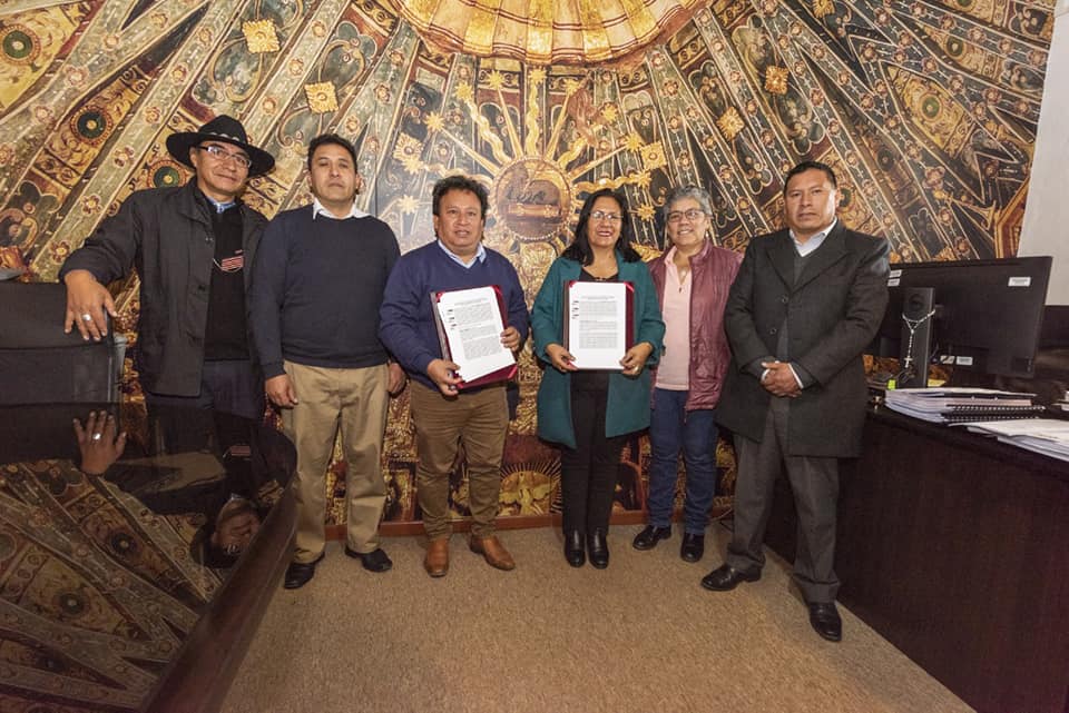 Firma de convenio