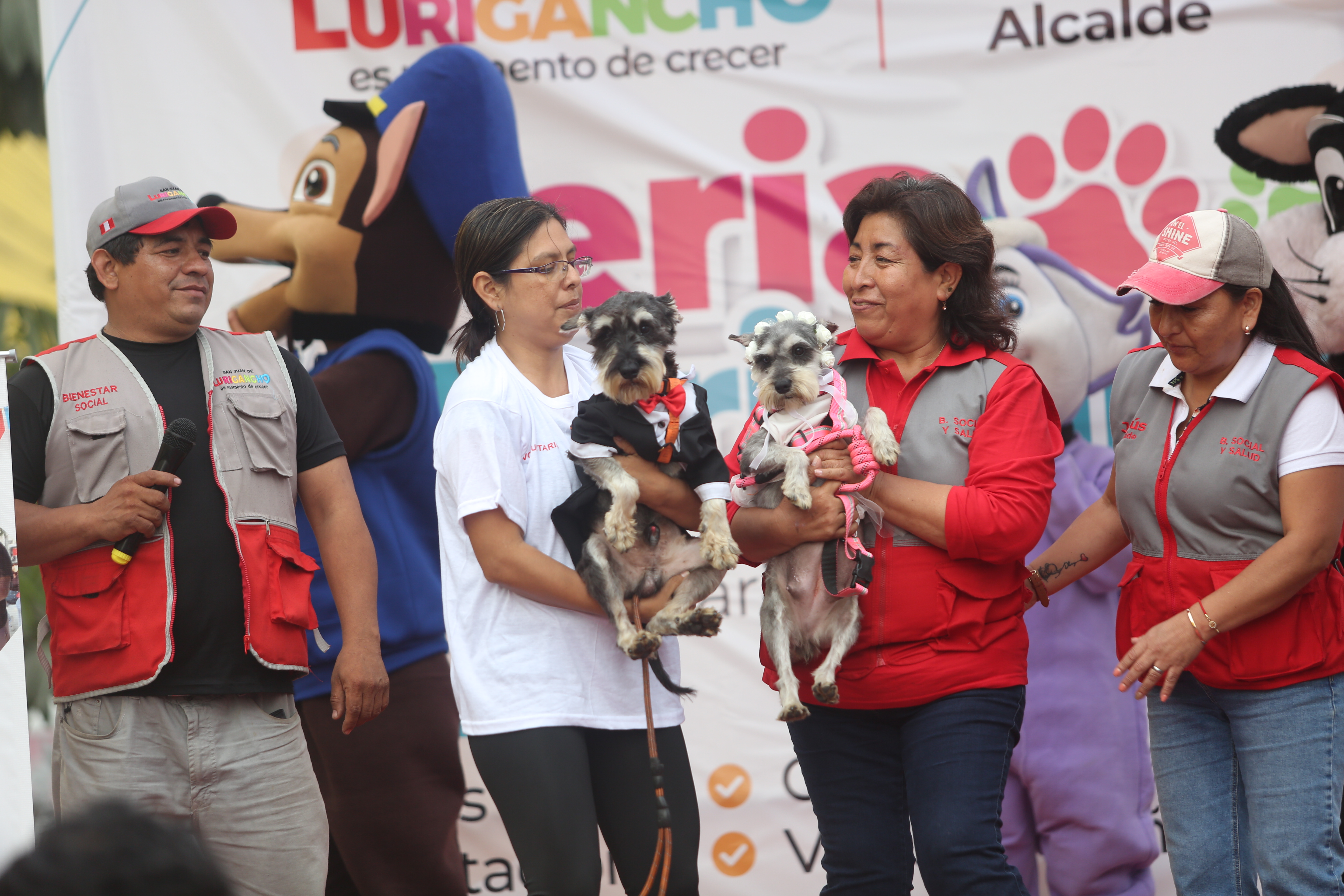 Las mascotas de SJL pasaron un gran fin de semana durante la Feria Veterinaria. 