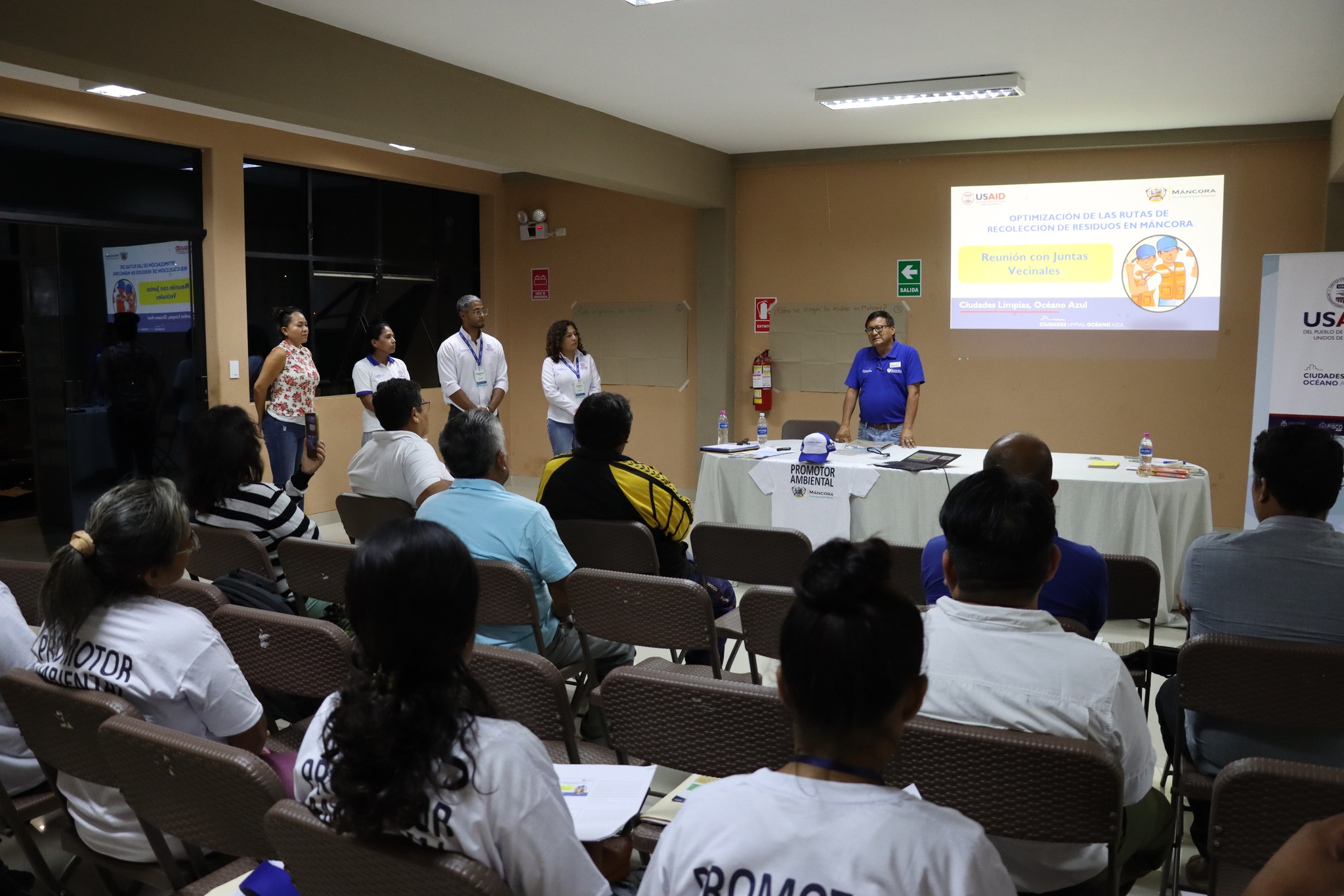 #PorunMancoralimpio | REUNIÓN INFORMATIVA👩🏫 Y DE SENSIBILIZACIÓN A JUNTAS VECINALES DE MÁNCORA.