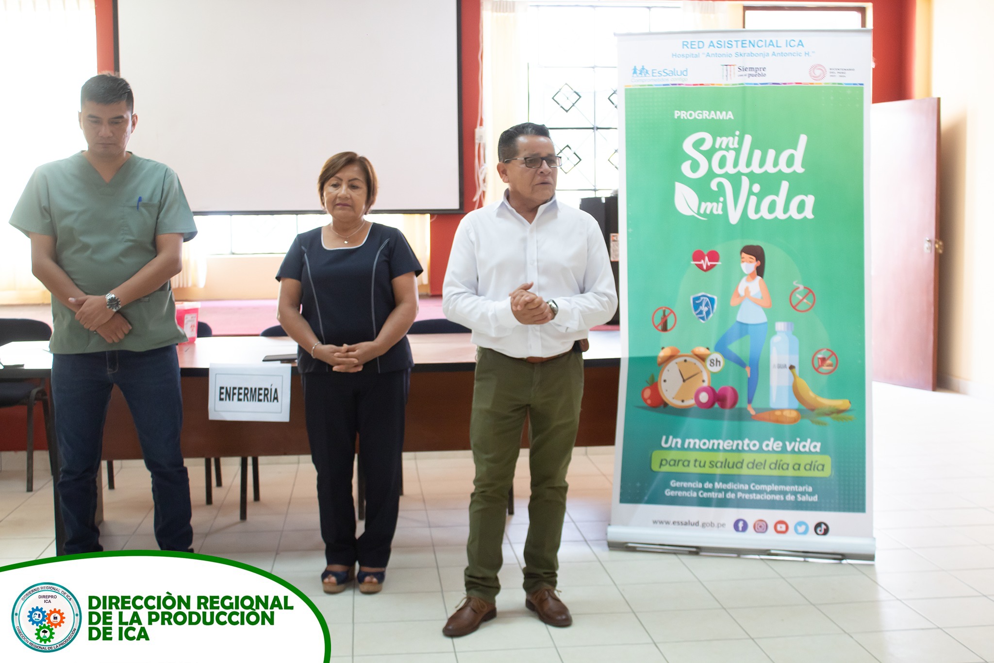 Se inició la campaña de salud Gore Ica - Essalud 