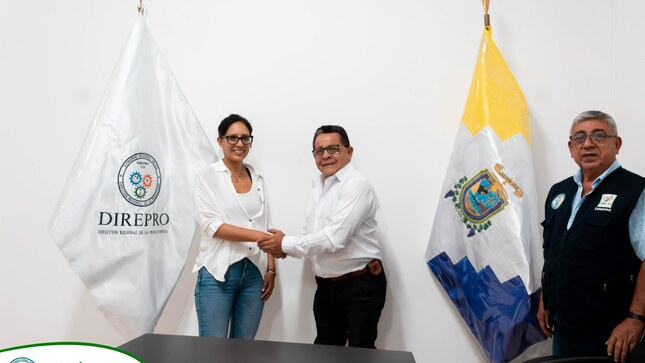 Reunión entre la Dirección Regional de la Producción de Ica y la empresa Transportadora de Gas del Perú (TGP). 