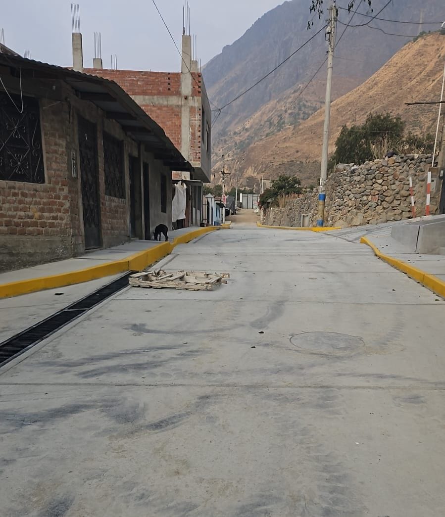 Nuevas pistas y veredas en Surco.