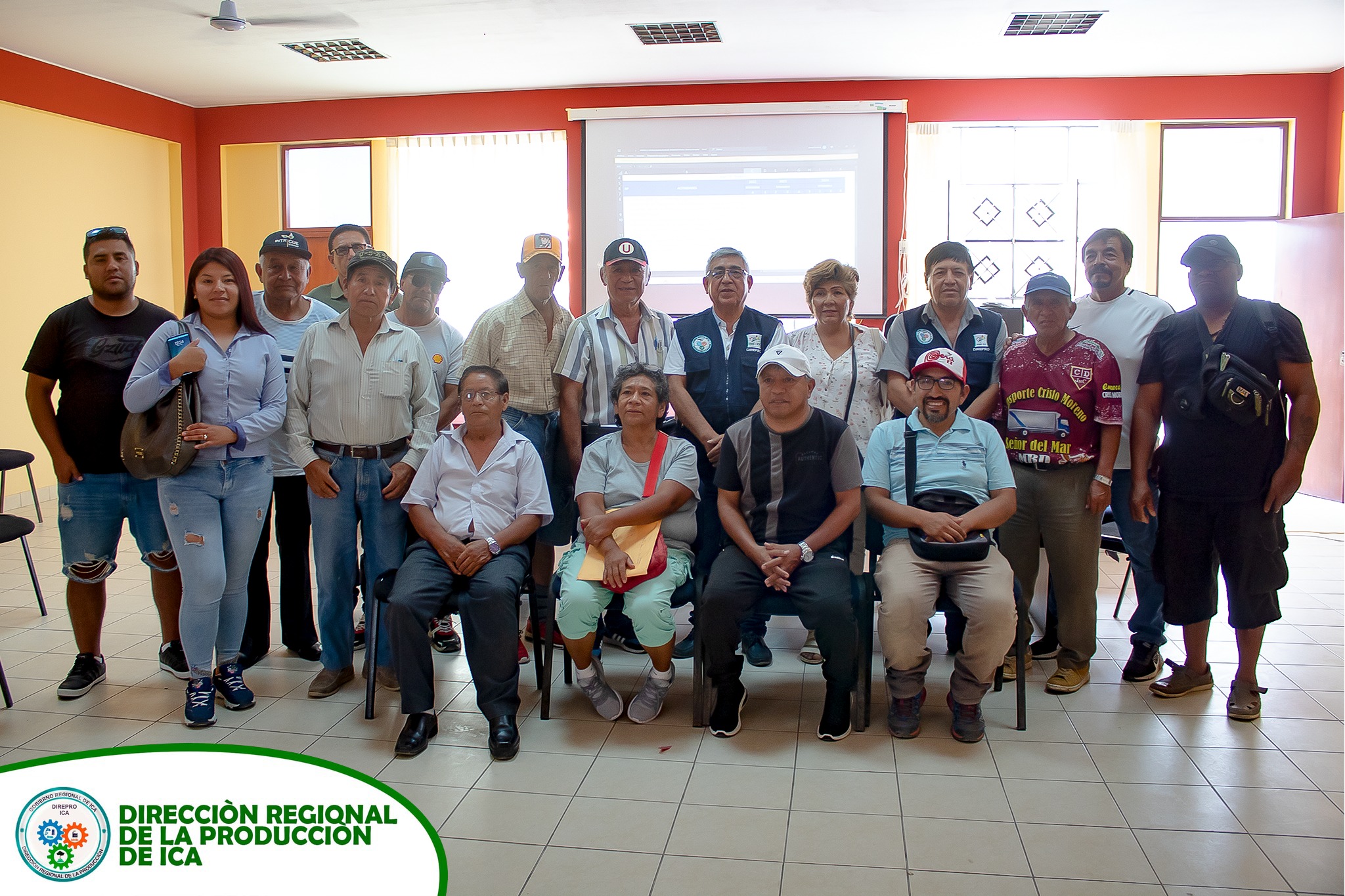 Reunión de La Comisión Multisectorial de Acuicultura en las Instalaciones de la DIREPRO ICA