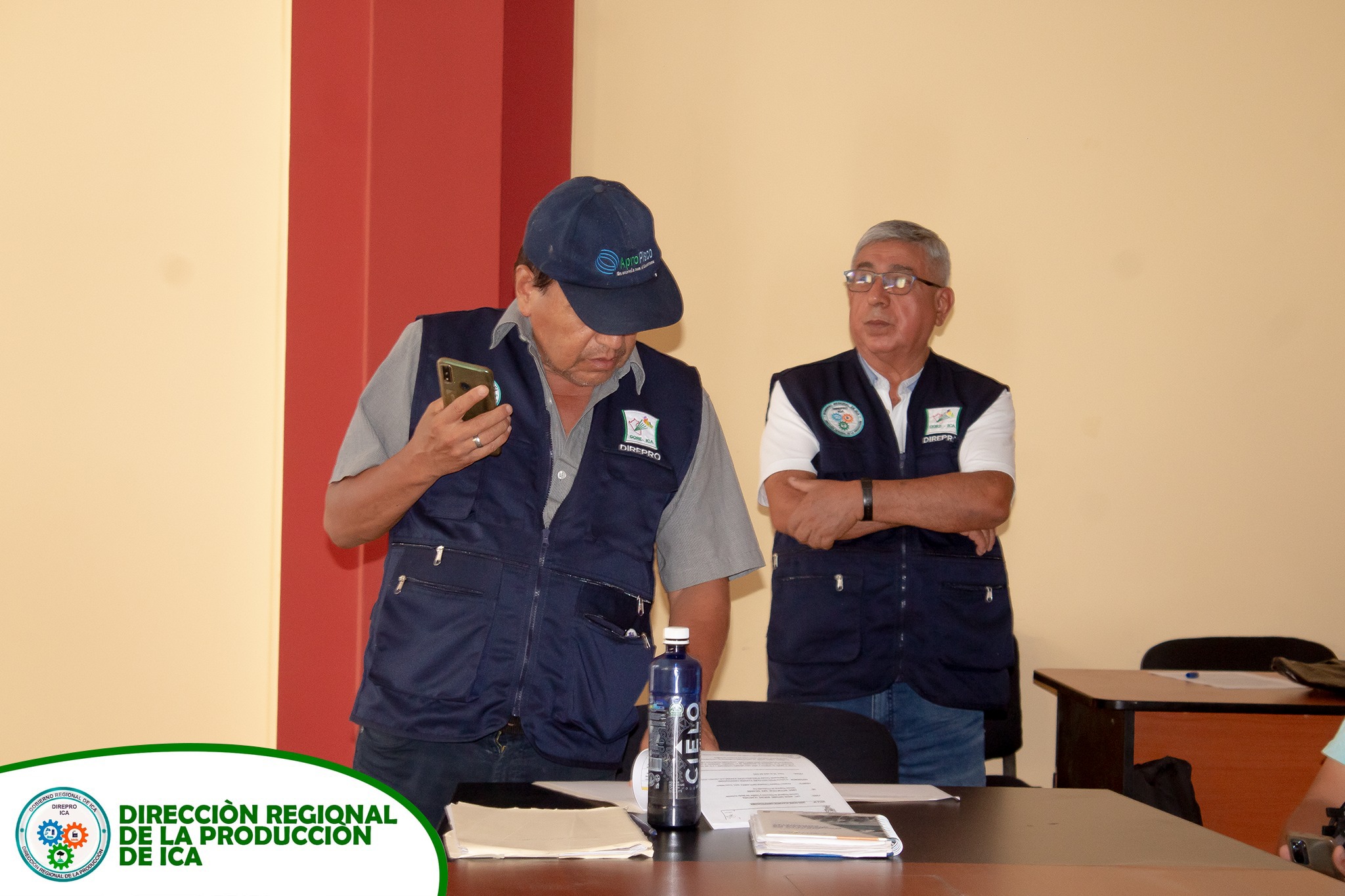 Reunión de La Comisión Multisectorial de Acuicultura en las Instalaciones de la DIREPRO ICA