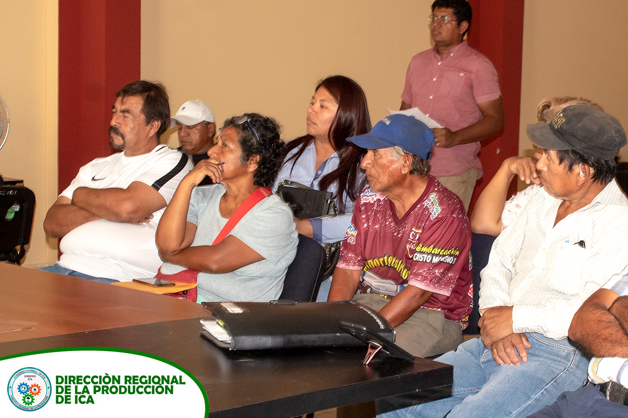 Reunión de La Comisión Multisectorial de Acuicultura en las Instalaciones de la DIREPRO ICA