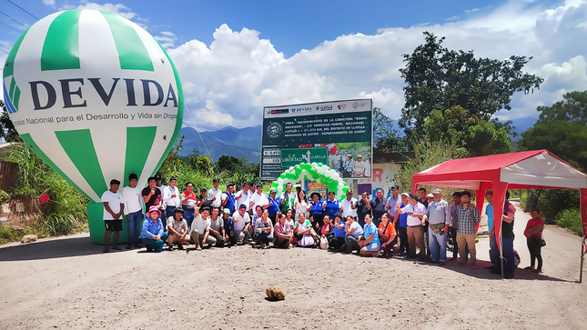 Junín: Culminan trabajos de mantenimiento en 21 kilómetros de camino vecinal en Llaylla