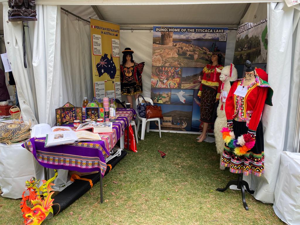 Embajada del Perú en Australia difundió cultura y lugares turísticos nacionales en evento desarrollado en Canberra
