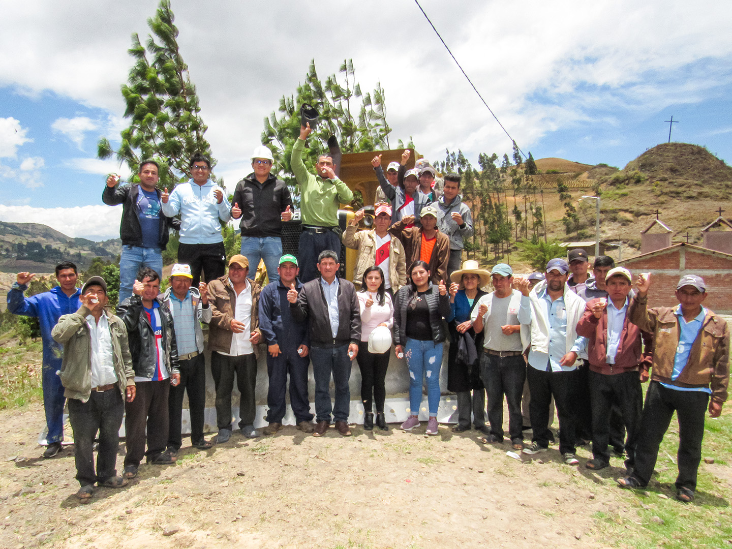 Apertura de trocha carrozable Choruro - Succhabamba