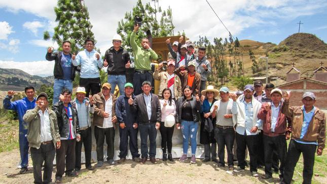 Apertura de trocha carrozable Choruro - Succhabamba