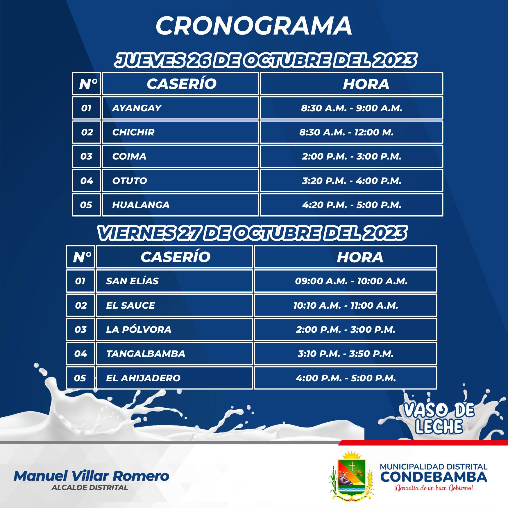 COMUNICADO