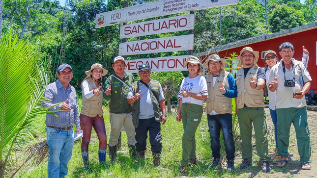 Municipalidad Distrital de Megantoni participa en reunión tripartita con la municipalidad de Echarati y el Sernanp