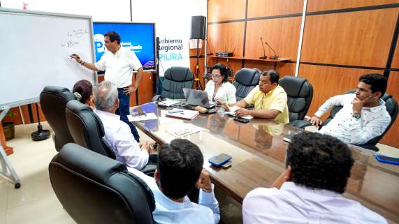 Gobernador y alcaldes evalúan proyectos de impacto para Sullana