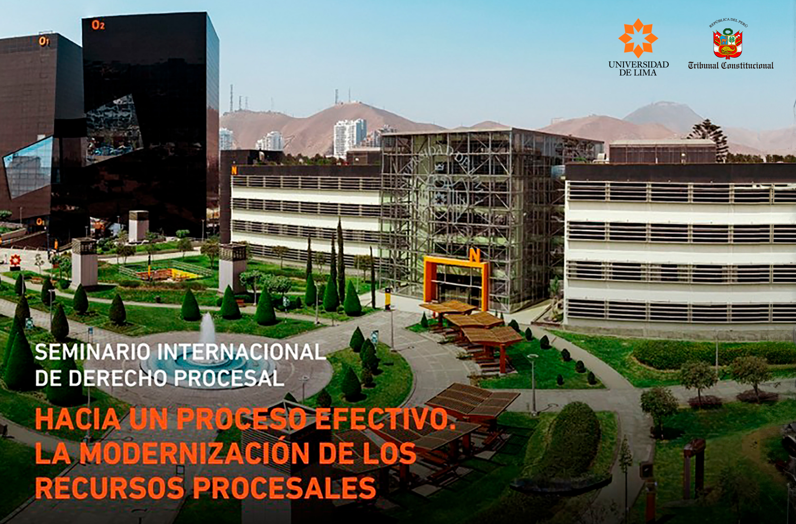 Presidente del TC Francisco Morales y el director general del CEC Helder Domínguez expondrán en Seminario Internacional de Derecho Procesal.