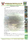 Vista preliminar de documento ACUERDO MUNICIPAL NRO 83-2011-CM-MPA