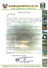 Vista preliminar de documento ACUERDO MUNICIPAL NRO 85-2011-CM-MPA