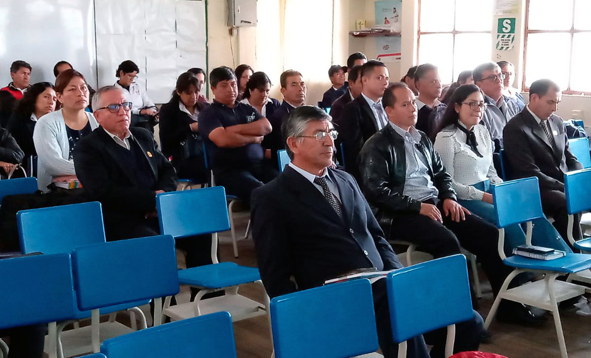 Presentamos diseño de su Escuela Bicentenario a comunidad educativa de San Marcos en Cajamarca