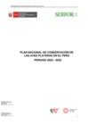 Vista preliminar de documento Plan Nacional de Conservación de las Aves Playeras en el Perú 2023 - 2032