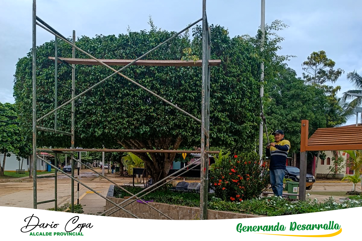 La Oficina de Gerencia de Gestión Ambiental de la Municipalidad Provincial de Tahuamanu
