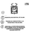 Vista preliminar de documento CONVOCATORIA C.A.S. N° 008