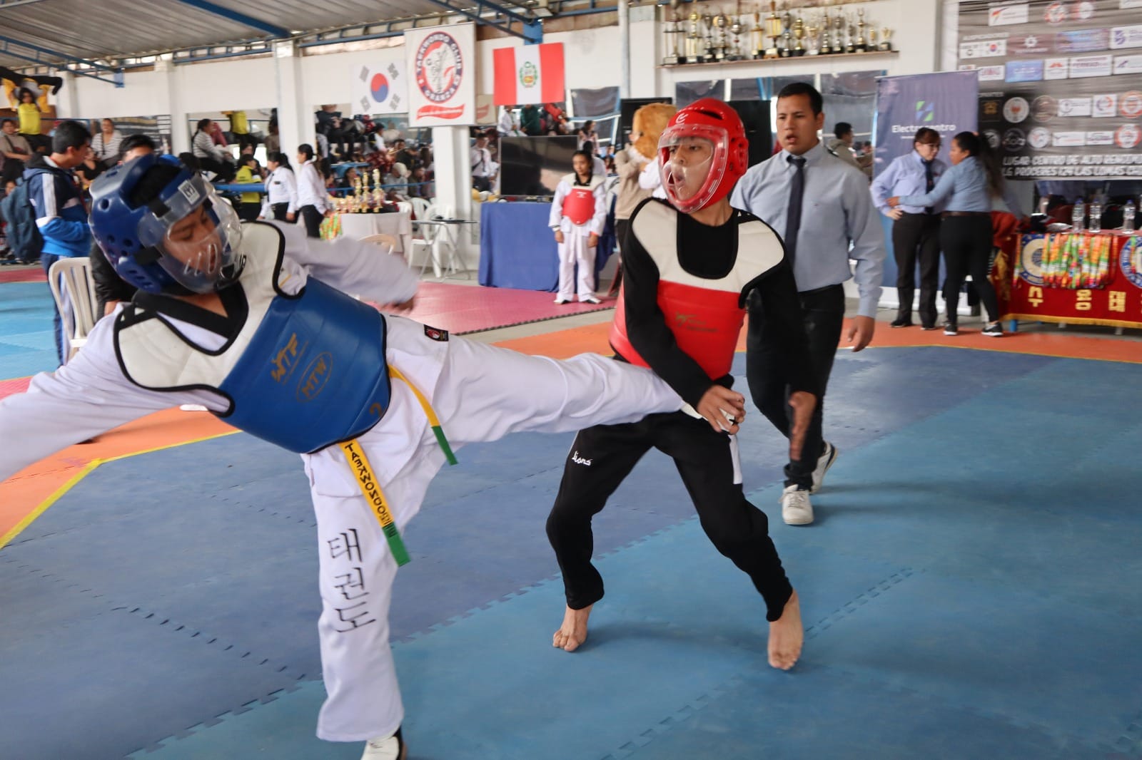 Electrocentro promueve el deporte con el Taekwondo en niños y adolescentes
