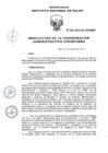 Vista preliminar de documento RESOLUCION ADMINISTRATIVA FINANCIERA N006 -2023-CAF-UE004lNS