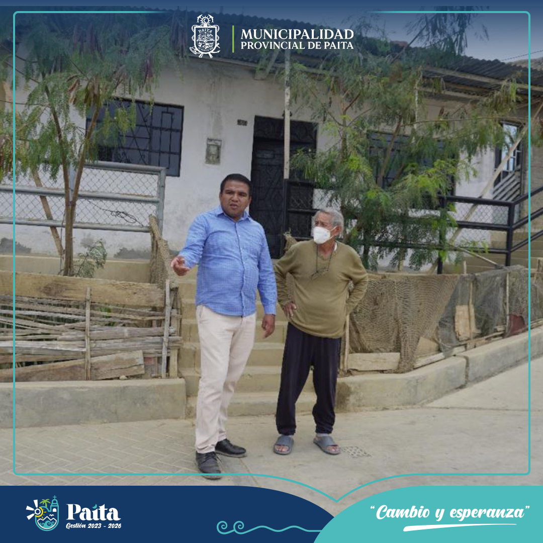 Alcalde supervisa obra de mejoramiento de la transitabilidad peatonal y vehicular del Pueblo Joven San Pedro