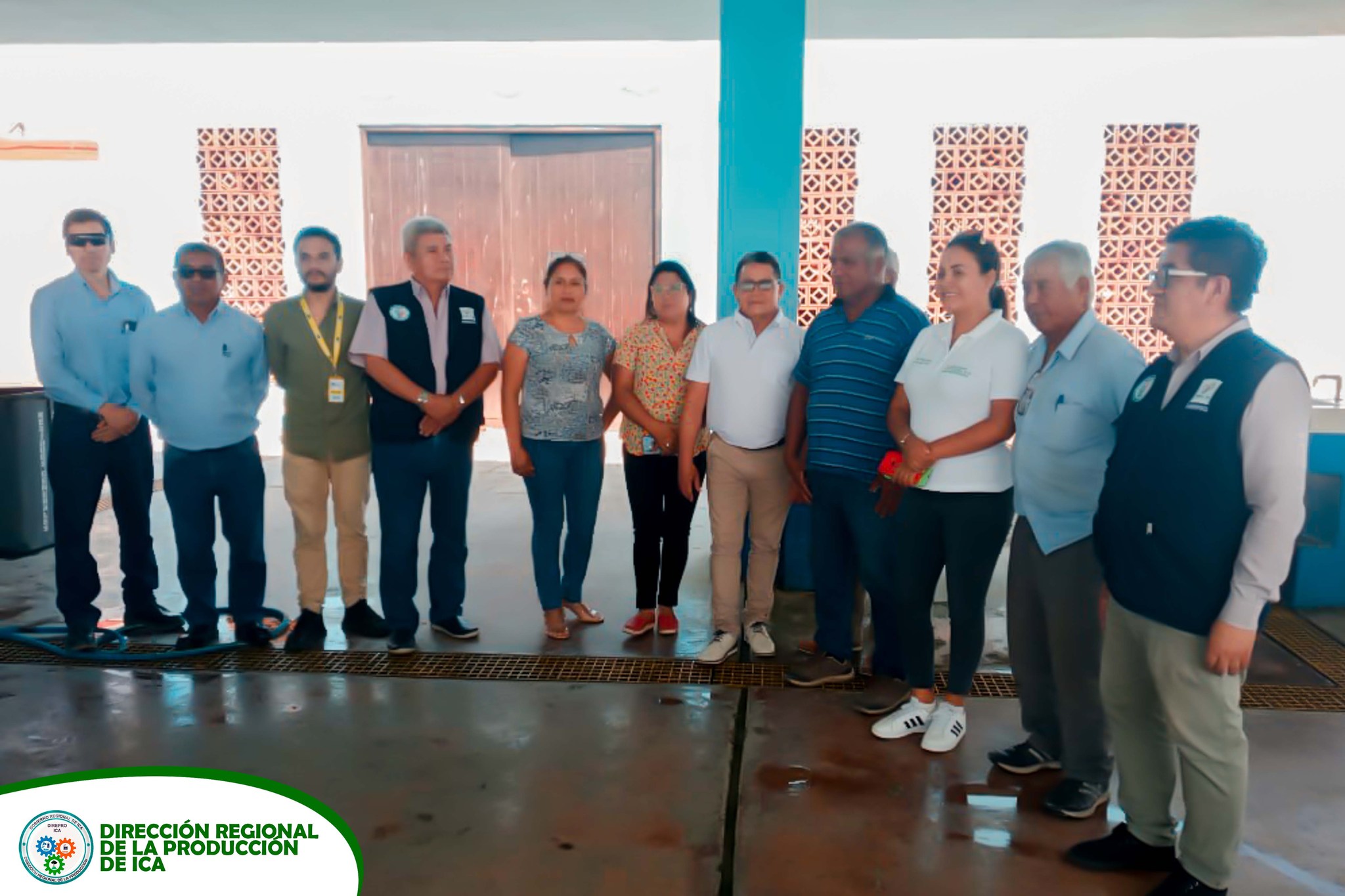 El director regional de la DIREPRO Ica visitó la Infraestructura artesanal del Distrito de Tambo de Mora