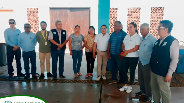 El director regional de la DIREPRO Ica visitó la Infraestructura artesanal del Distrito de Tambo de Mora