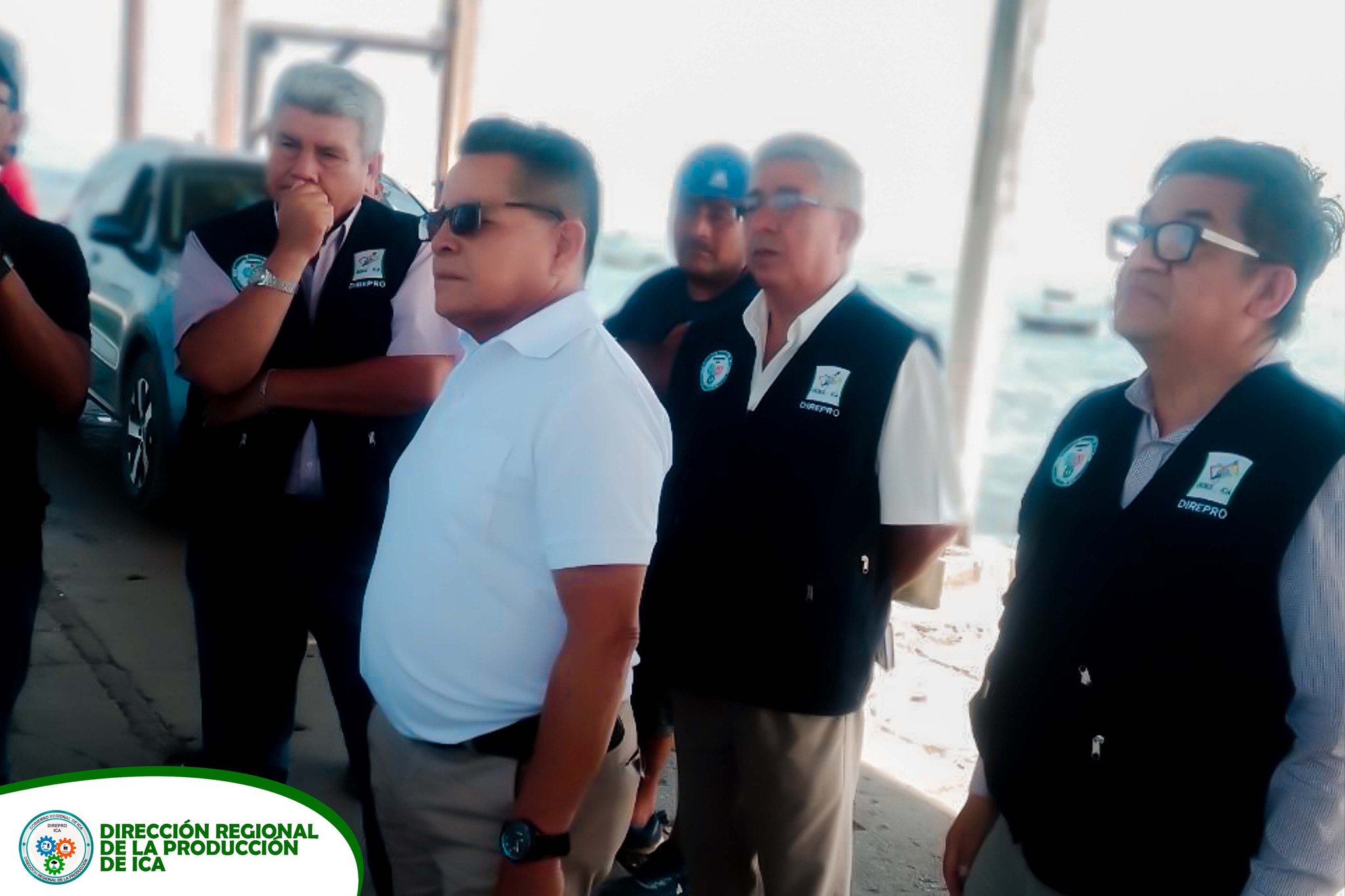 El director regional de la DIREPRO Ica visitó la Infraestructura artesanal del Distrito de Tambo de Mora