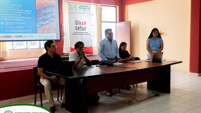 Taller “Oportunidades Comerciales y Requisitos Sanitarios para la Exportación de Productos Hidrobiológicos a la Unión Europea"