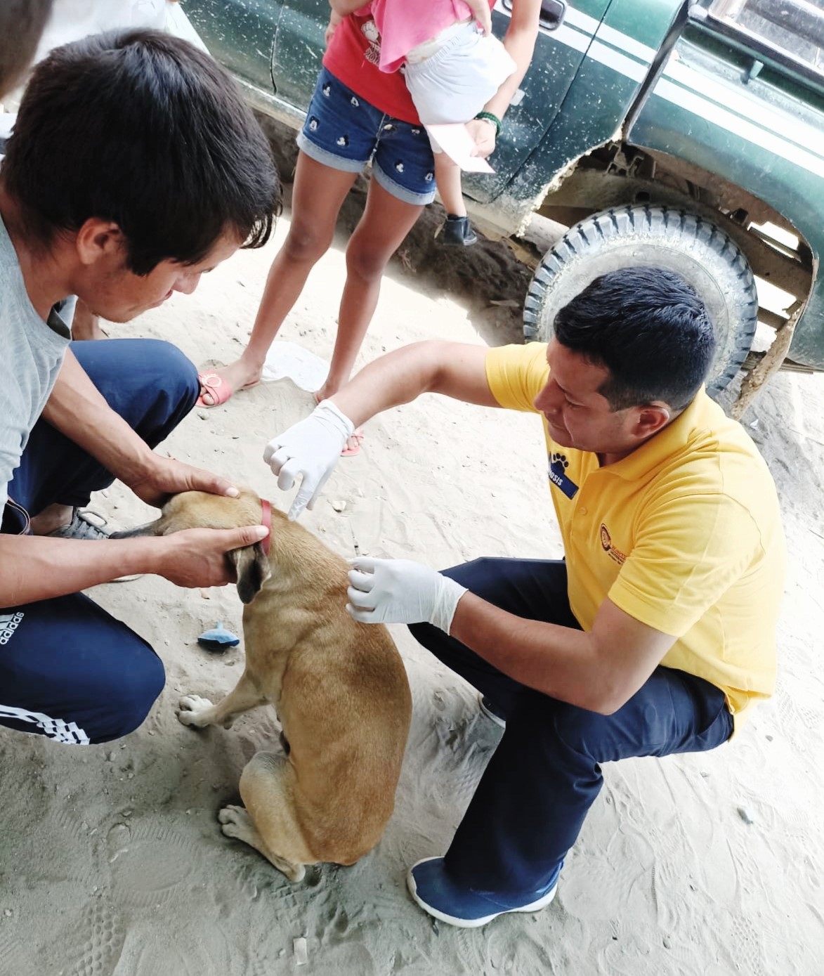 Vacunación Antirrábica canina 2023 HGJ
