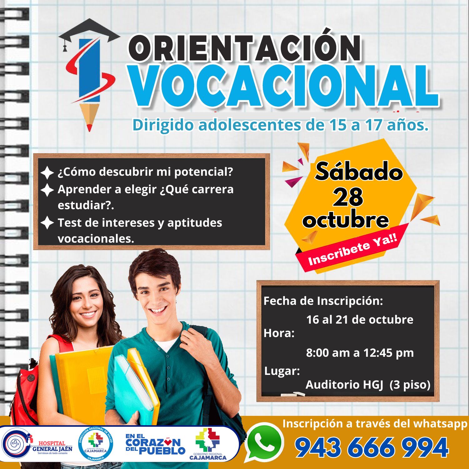 HGJ: Taller "Orientación Vocacional "