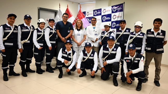 Primera promoción de la "Brigada Hospitalaria Juan & Jesús 2023" del Hospital General de Jaén