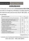 Vista preliminar de documento COMUNICADO 02 - CAS N° 001-2023